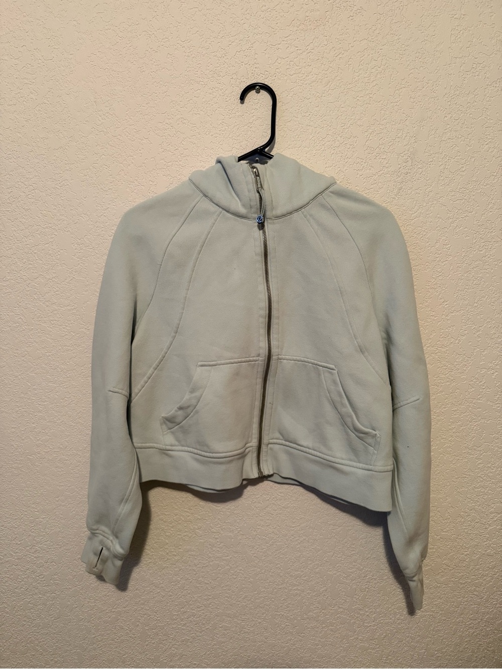 Lululemon Scuba Oversized Full-Zip Hoodie XS/S Light Blue